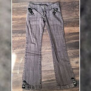 Lip Service gray pinstripe pants